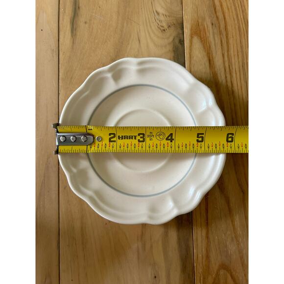 Pfaltzgraff Stoneware "Remembrance" Creamer/Pitcher and Plate PERFECT - Picture 6 of 10